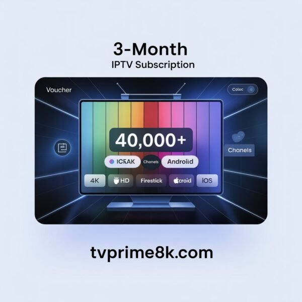 3 month premium iptv subscription