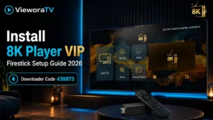 Install 8K Player VIP on Firestick – VieworaTV setup guide 2026