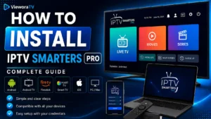 IPTV Smarters Pro Firestick setup guide for VieworaTV users in 2026